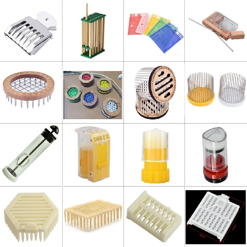 Queen Bee Cage Catcher Beekeeping Queen Rearing Tool Queen Bee Marker Bottle Marking Catcher Bee 1005010391007361