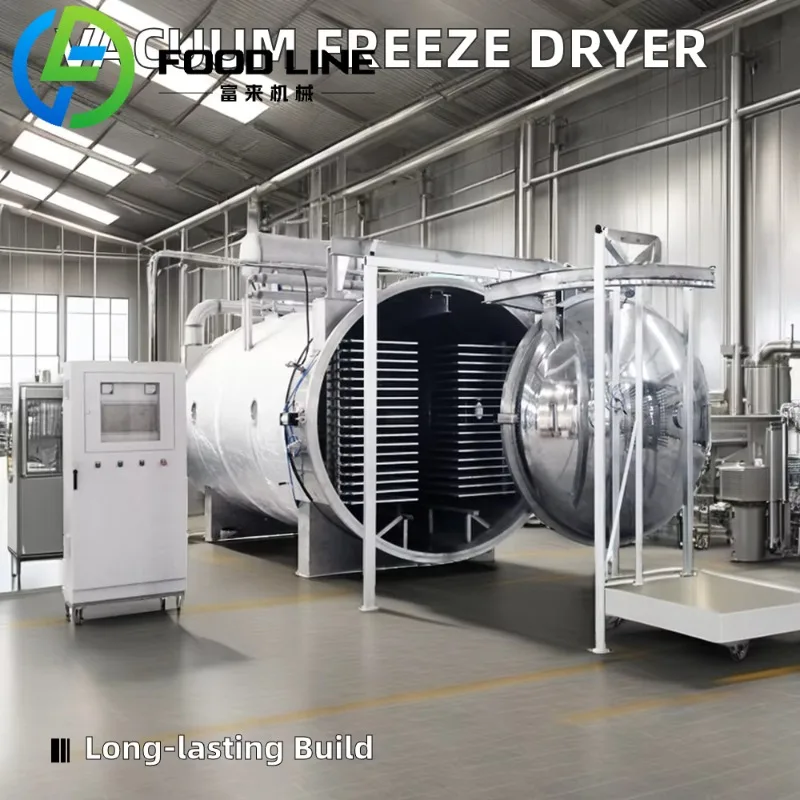 Continuous Freeze Dried Dog Food Machine Commercial Vacuum Freeze Drying Machine Production Line 1005010395697983