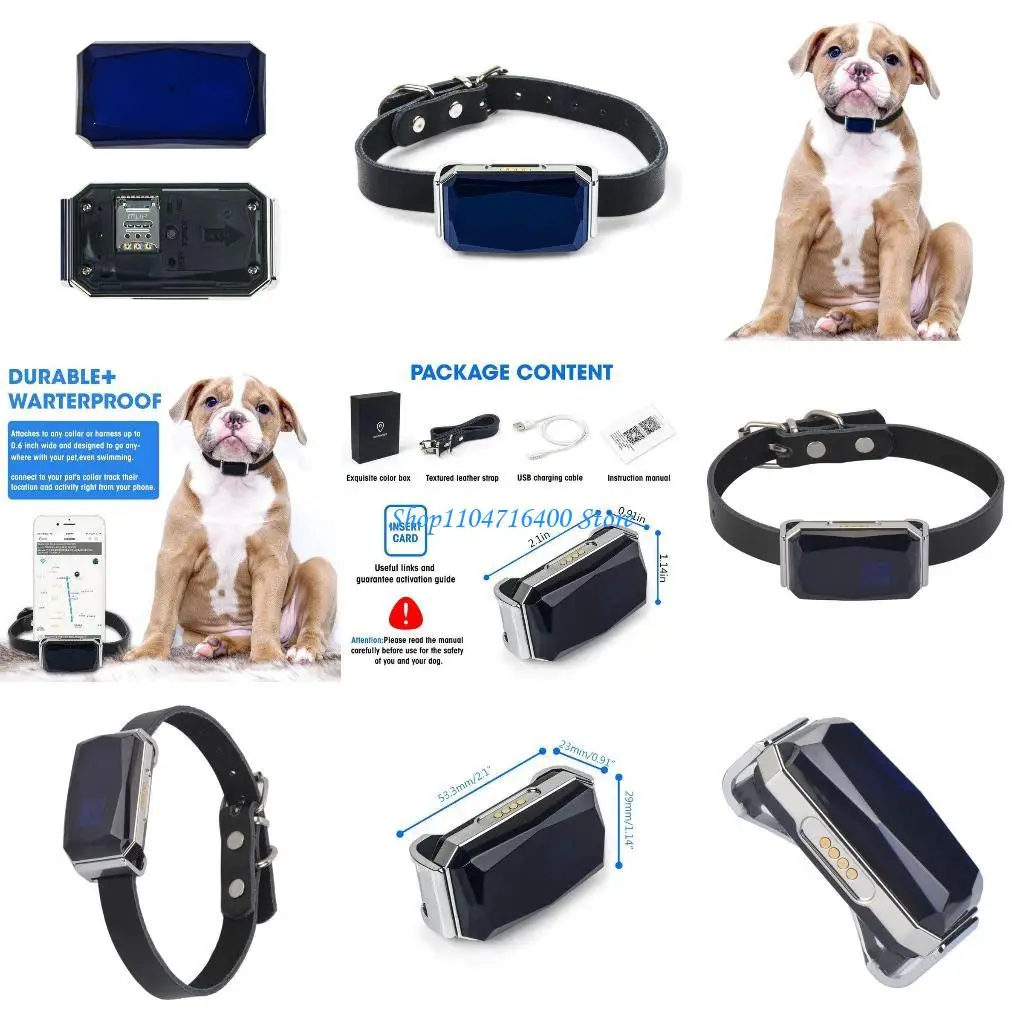 Y1gd GPS Anti-Lost for Dogs Cats Smartphone Real for Time Tracking Locator Co 1005010411807895