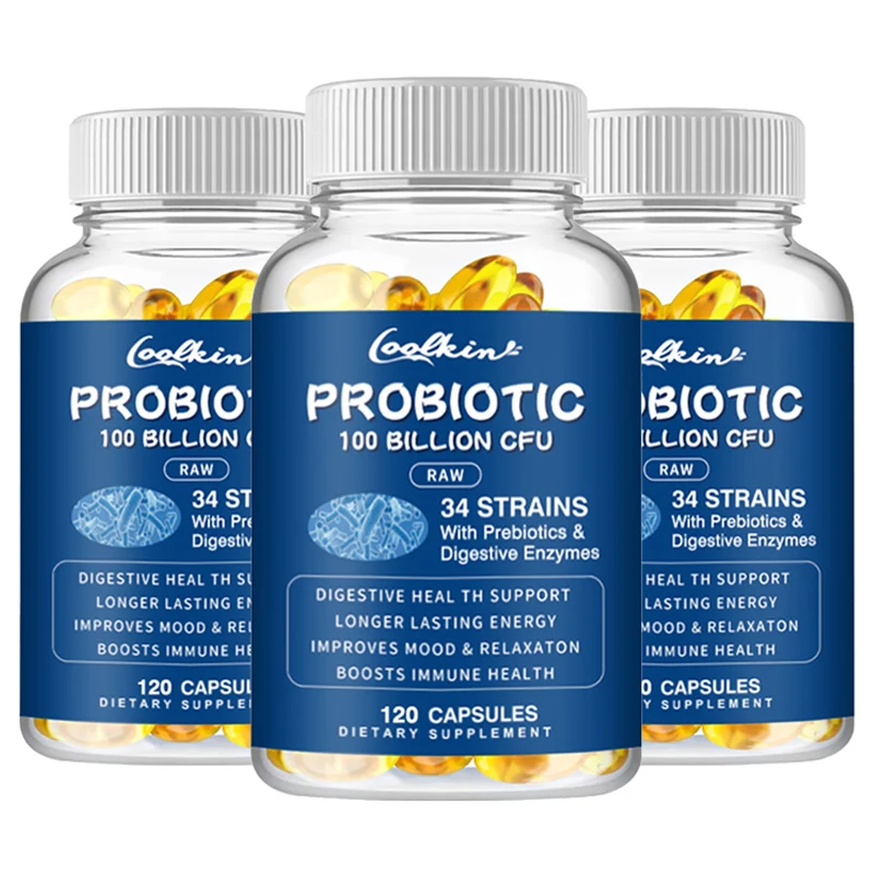 Probiotics Supplements, 100 Billion CFU, Promotes Digestive Health, Enhances Gut Health and Immunity 1005010426192131
