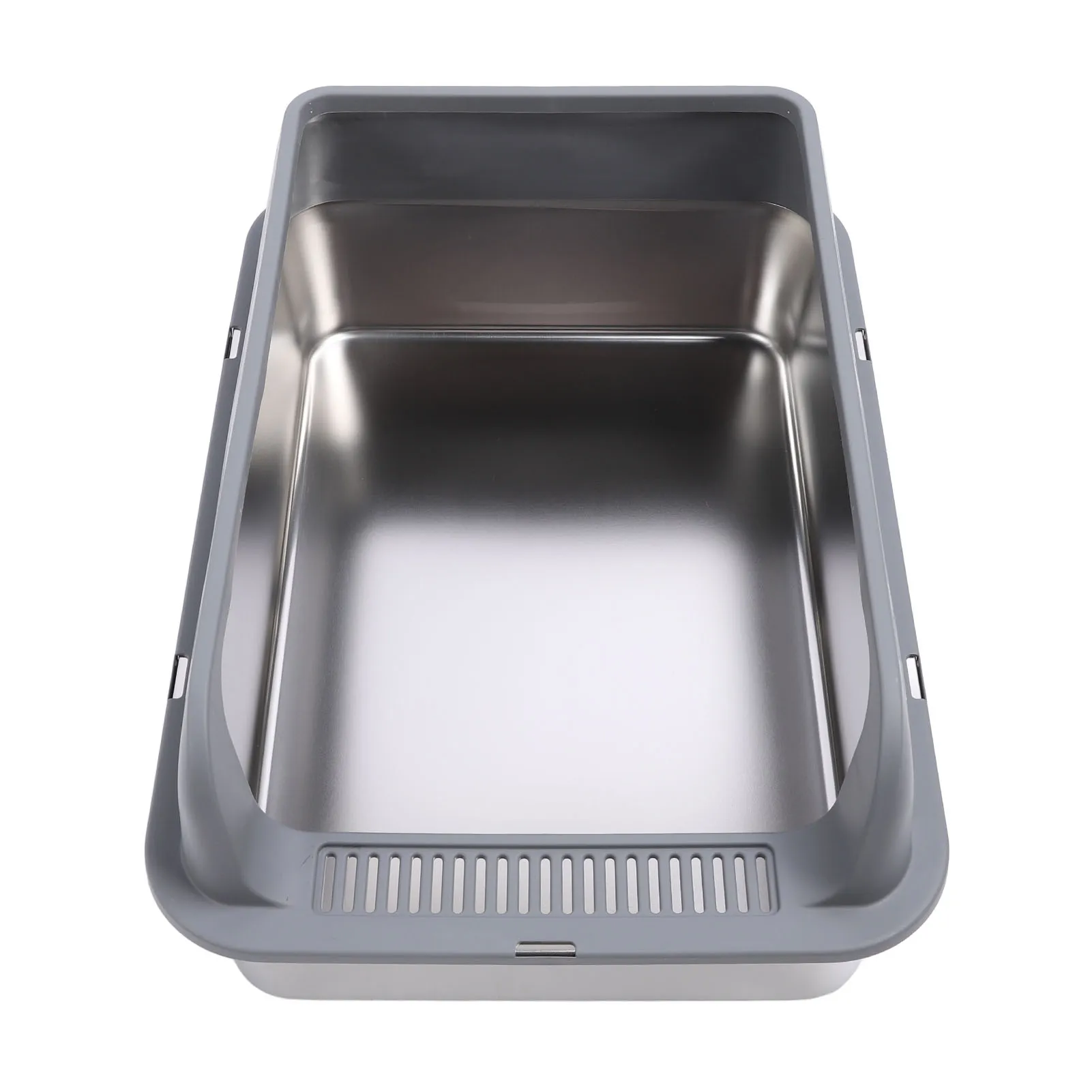 Stainless Steel Cat Litter Box High Sided Enclosed Litter Box Top Entry Cat Litter Box Pet Supplies 1005010441133903