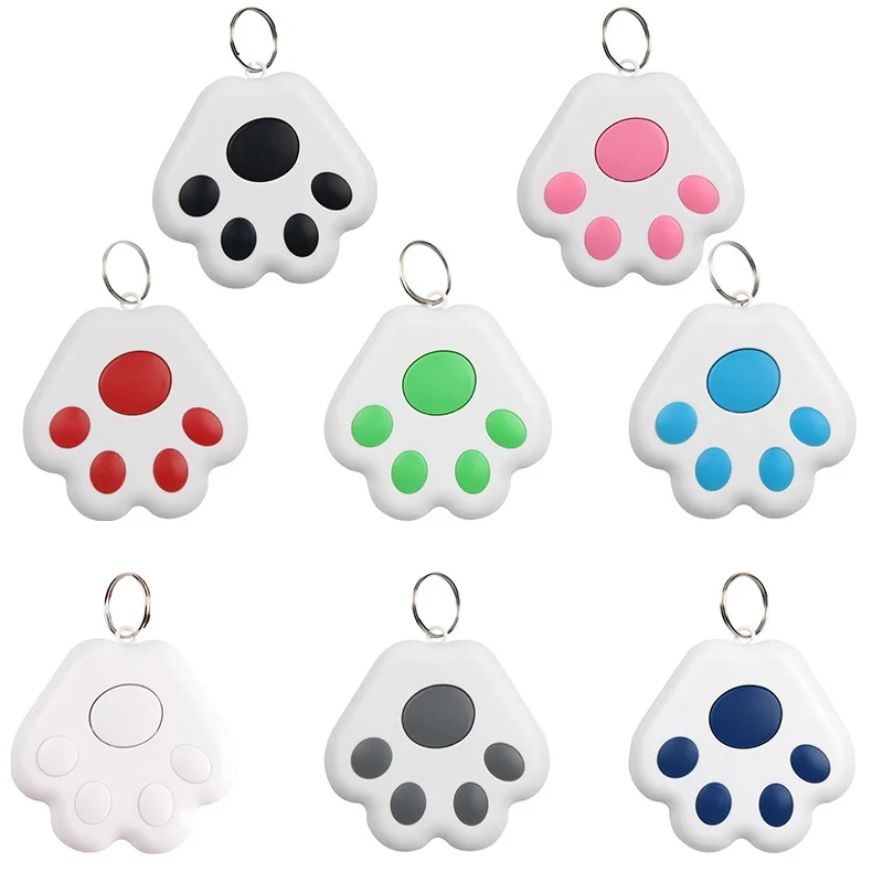 Mini Smart GPS Bluetooth Tracker Anti-Lost Device Dog Paw Shape Pet Kids Bag Wallet Wireless 1005010441891774