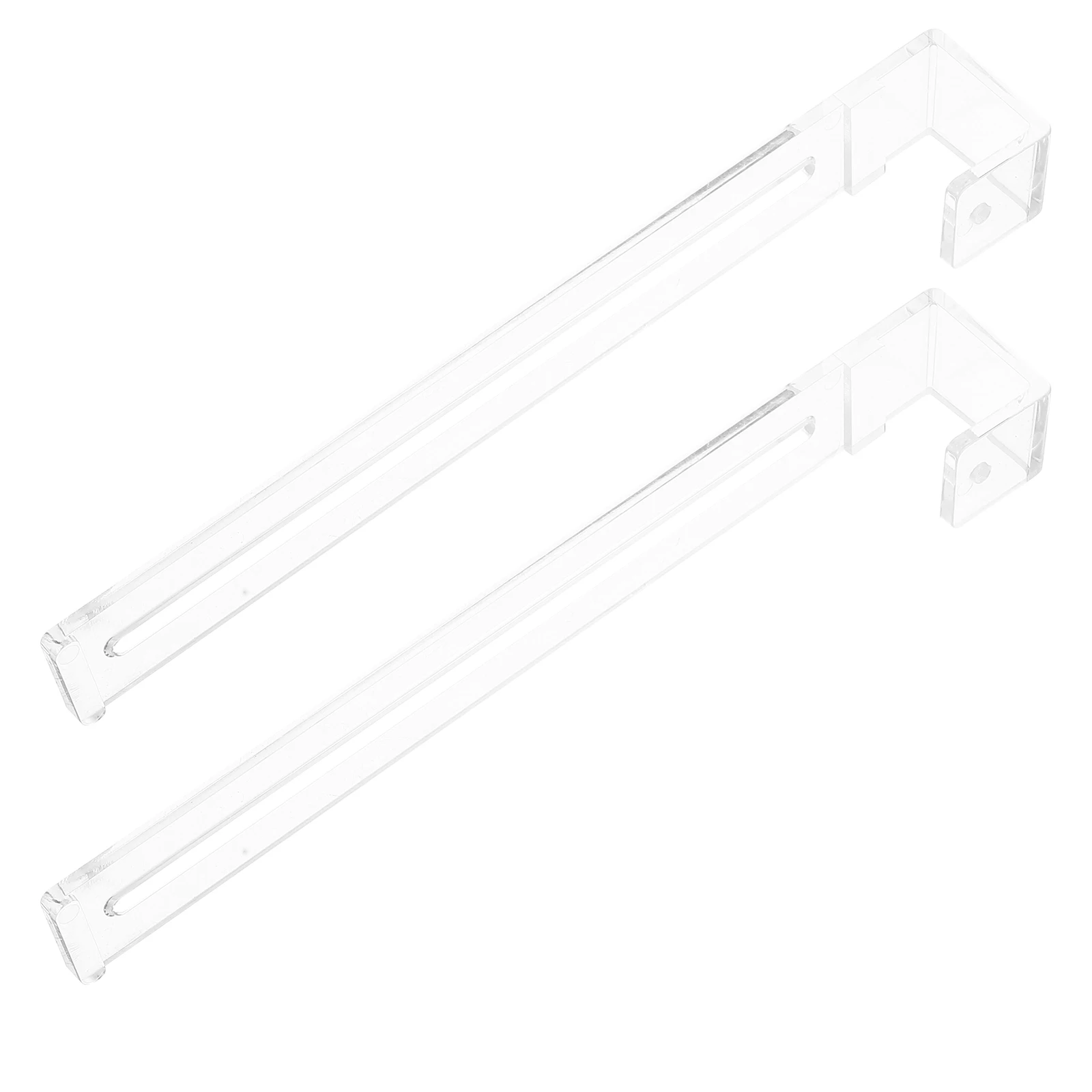 2Pcs Adjustable Clear Aquarium Hooks Multipurpose Turtle Basking Platform Fish Tank Accessory Set 1005010442112649