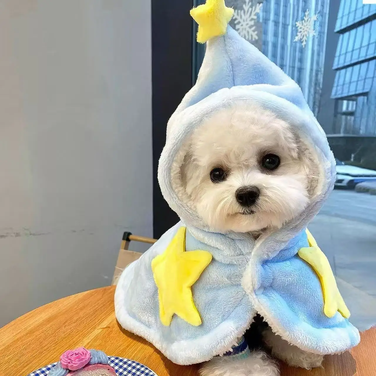 Dog and Cat Autumn and Winter Blanket Cape Cloak Robe, Warm Sleep Blanket for Cats and Pets 1005010452543237