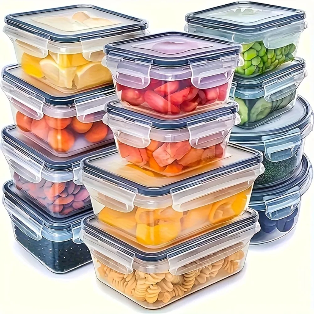 Bpa-Free Airtight Food Containers with Locking Lids (8 PC) 1005010463233534