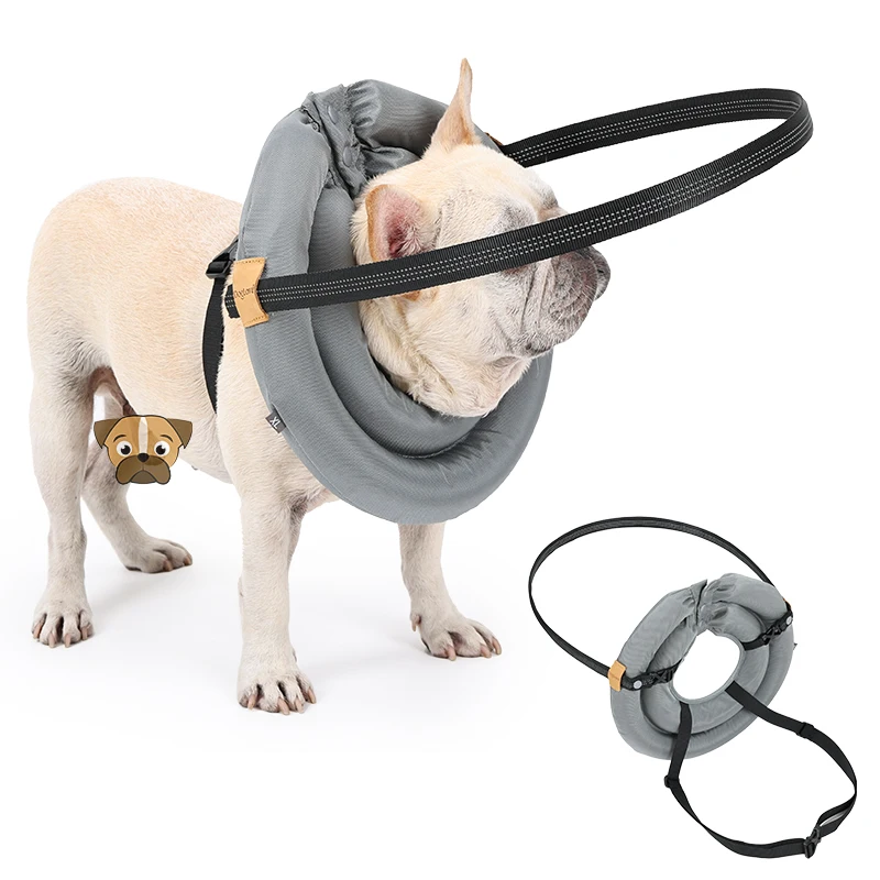 Blind Dog Collar Pet Safety Harness Adjustable Reflective Guiding Device Collar Anti Collision for 1005010470755000