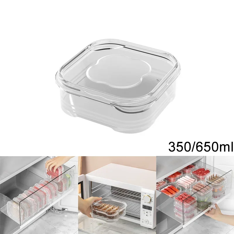 Reusable Food Storage Container, Plastic Refrigerator Container with Lid 1005010477655793