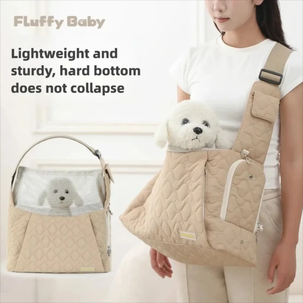 Pet Sling Carrier Soft Fabric Dog Cat Travel Bag Mesh Window Adjustable Strap Portable Pet Tote 1005010484508870
