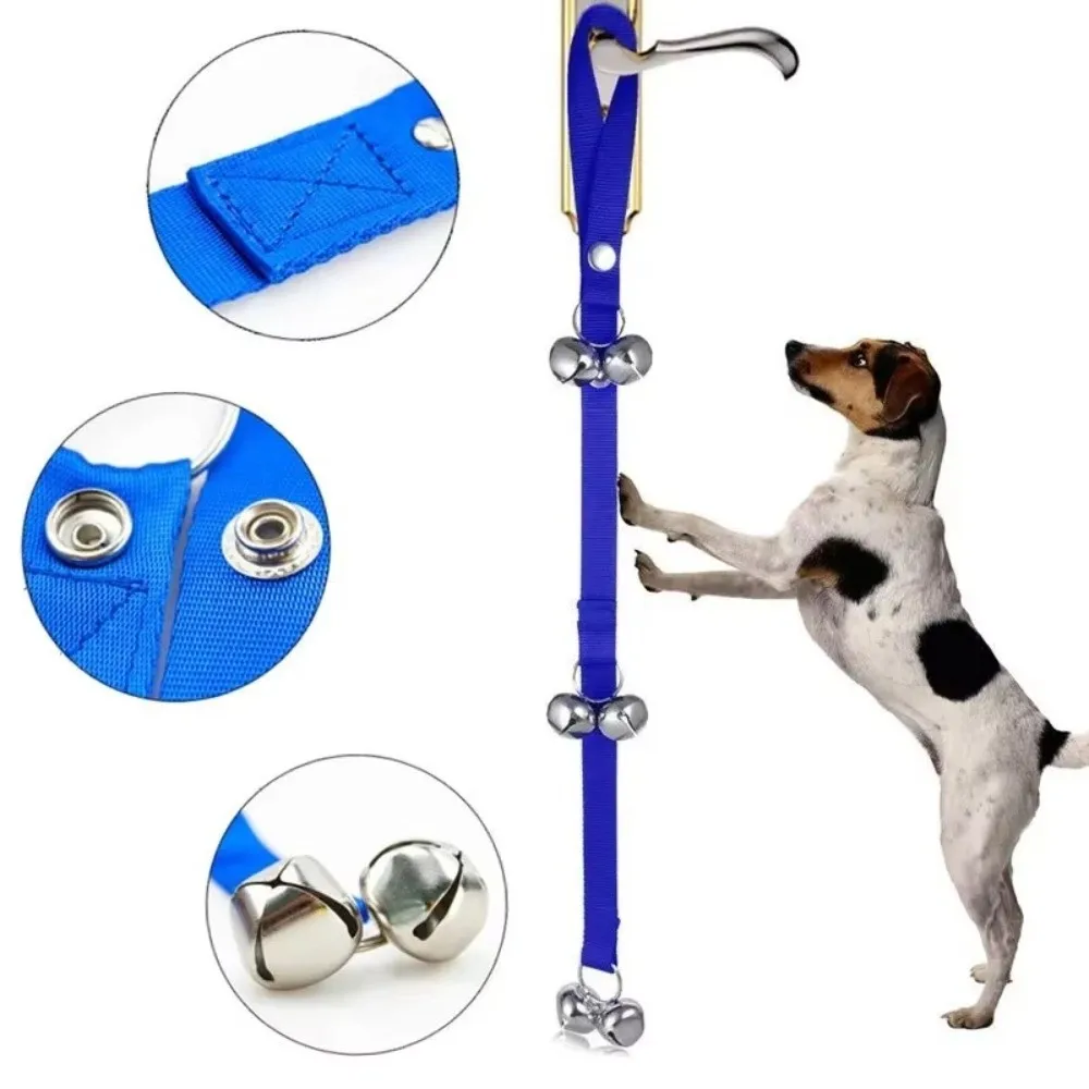 Adjustable Length Dog Doorbell Universal Creative Pet Training Bell Easy Installation Rope Design 1005010488827417