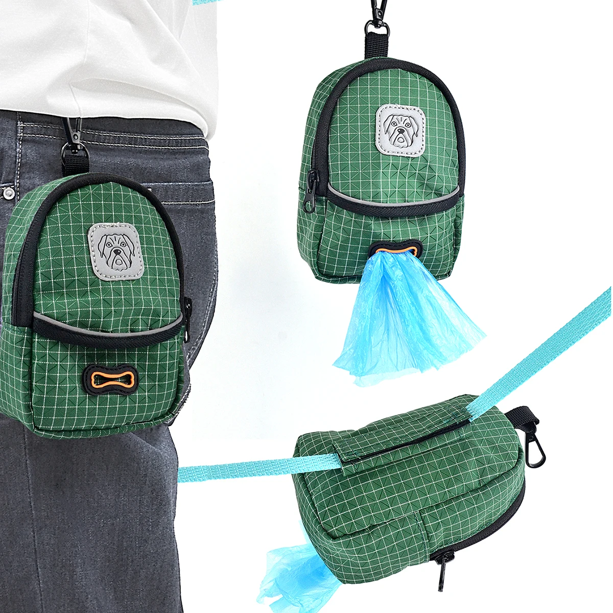 Dog Training Treat Bag, Leak-Proof Large Capacity, Fits All Body Types 1005010492434533