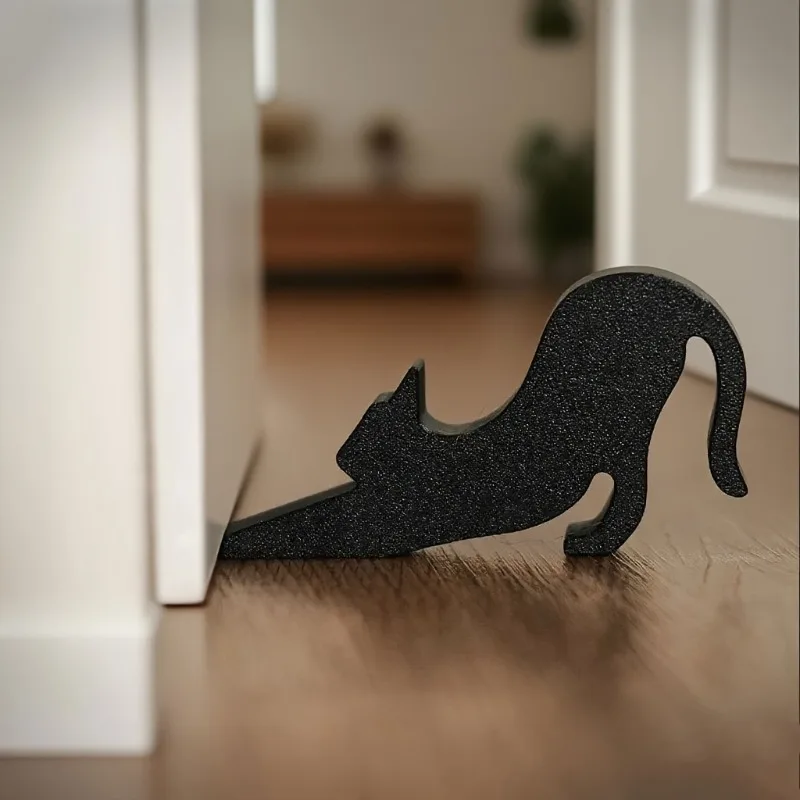 Cute Black Cat Door Stop 1005010502373787