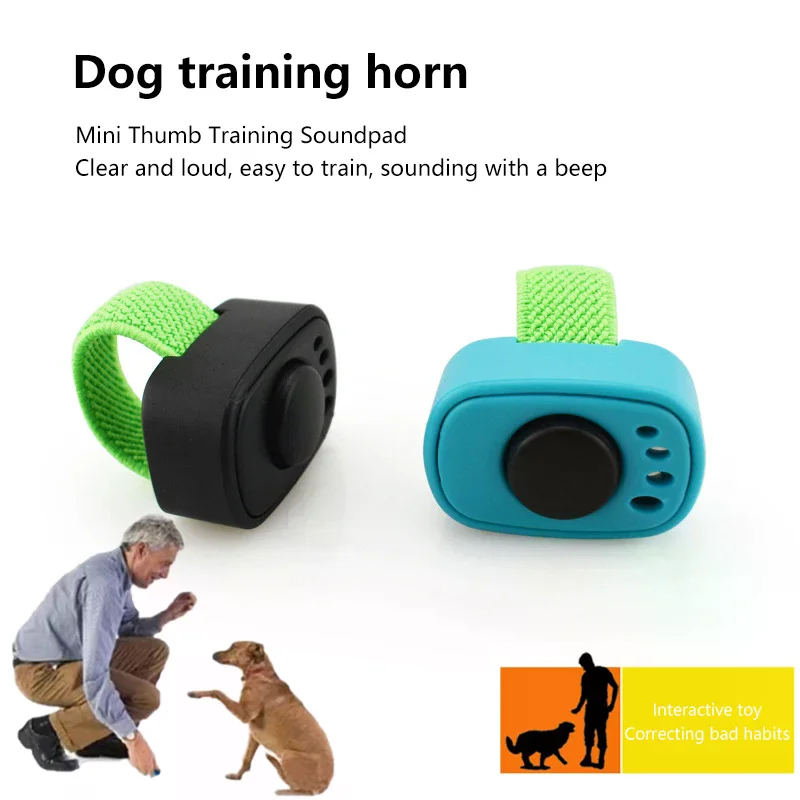 Interactive Sound Clicker Trainer For Thumb Training No Battery For Dogs Cats Positive 1005010504075219