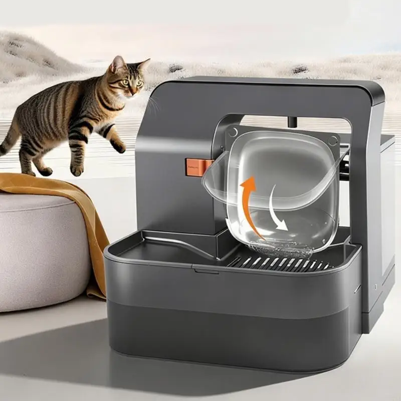 Easyly to Clean Cats Water Dispenser Featuring Tilt Function Quiet Performances for Pet 87HA 1005010508585095