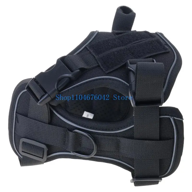 5asd Breathable Adjustable Dog Harness Tacticals Vest for Hiking Camping Daily Walks Secure Control 1005010509014594