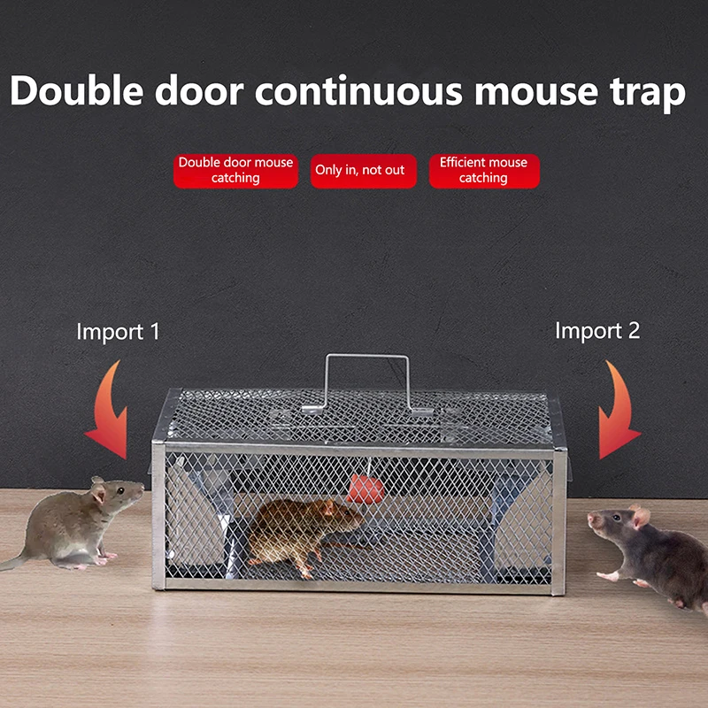 New Multi-Catch Rodent Mouse Trap Rat Cage Pest Control All Mice and Can Fit in Catcher 1005010509370916