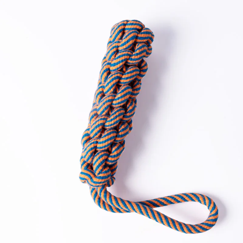 New Pet Dog Cotton Rope Toy, Corn Cob Shape Durable Chew Toy for Puppies & Adult Dogs 1005010509440418