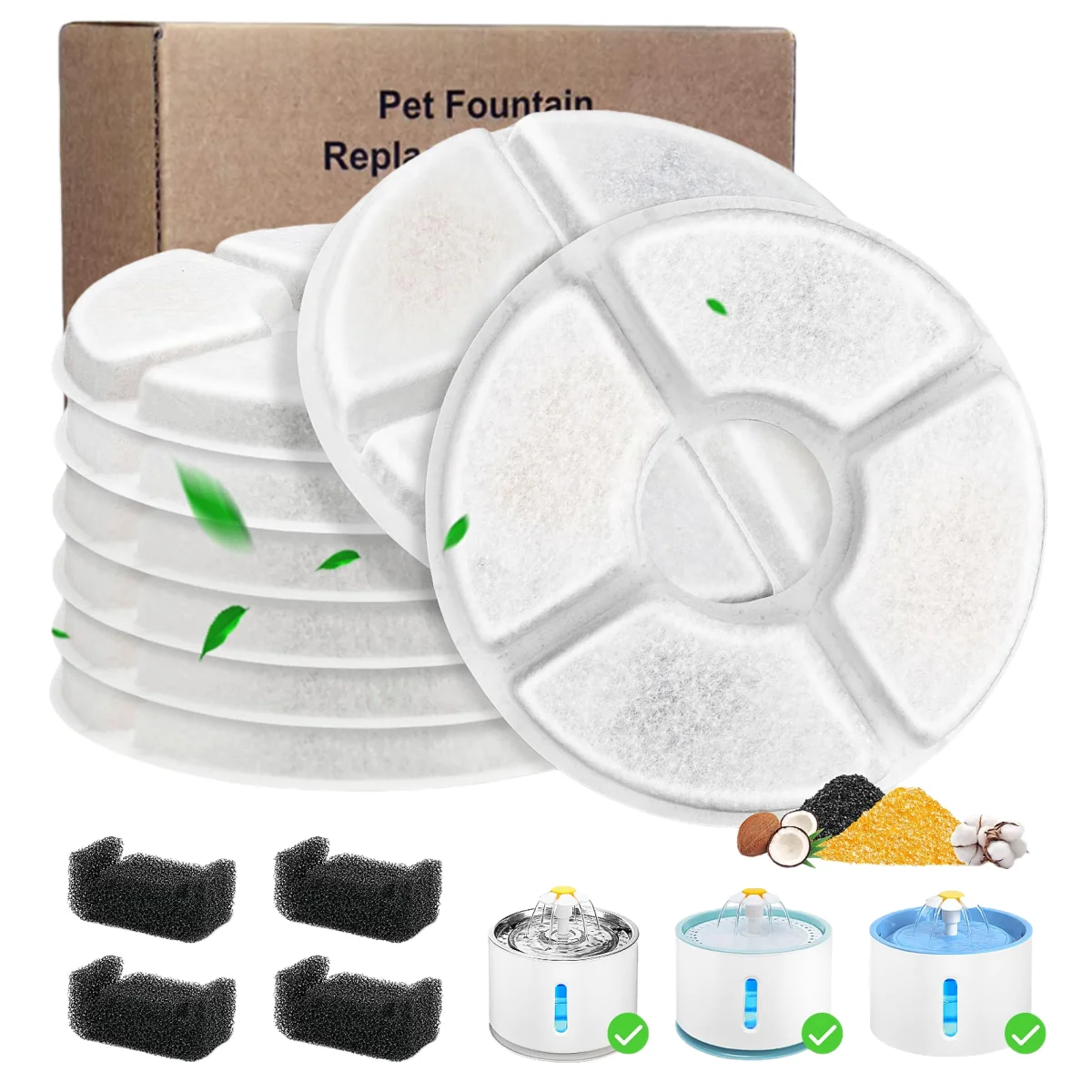 Cat Water Fountain Filter Replacement 1005010510520437