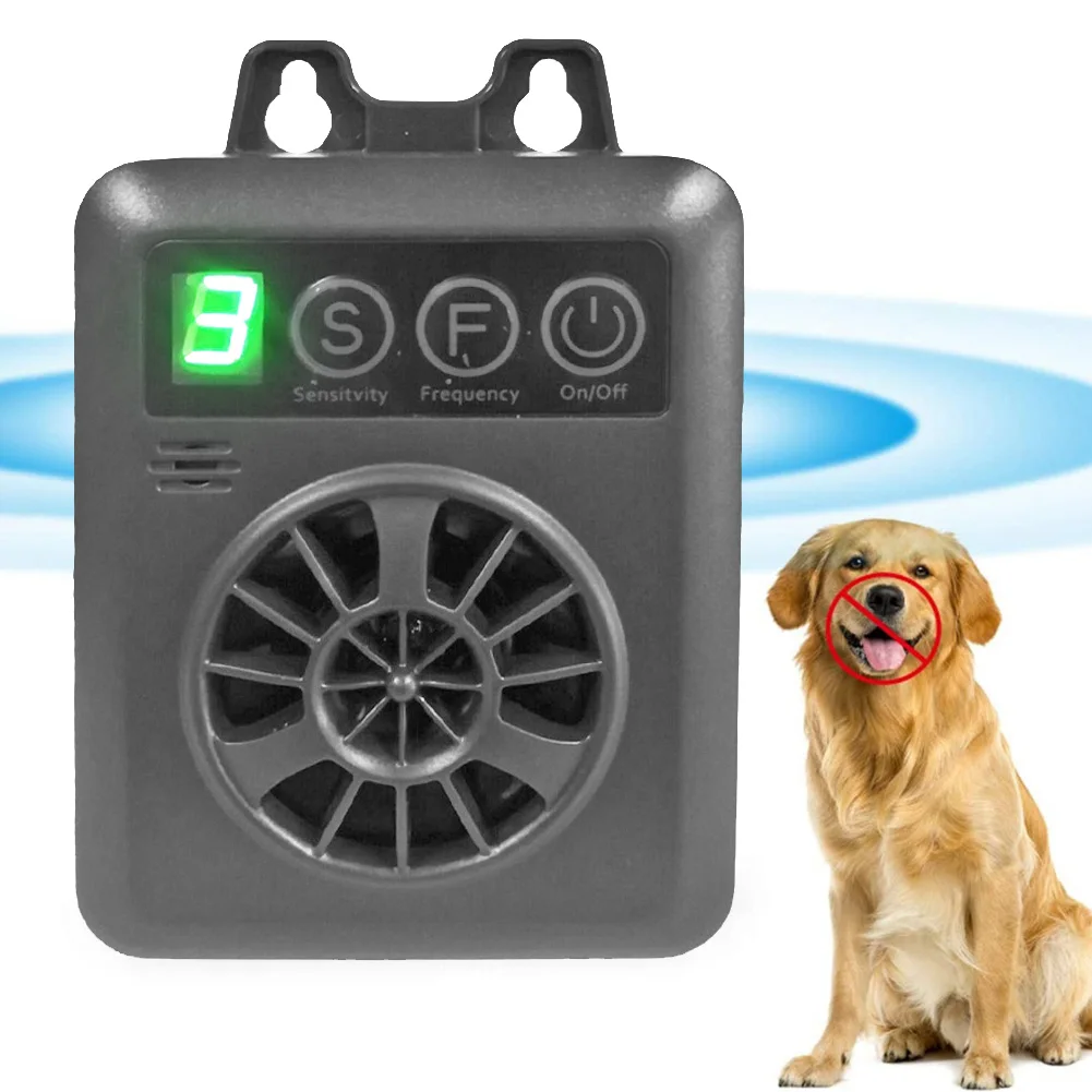 Pet Anti Barking Ultrasonic Electronic Dog Repeller Chaser Deterrent Device Bark Powerful Repelent 1005010518673531