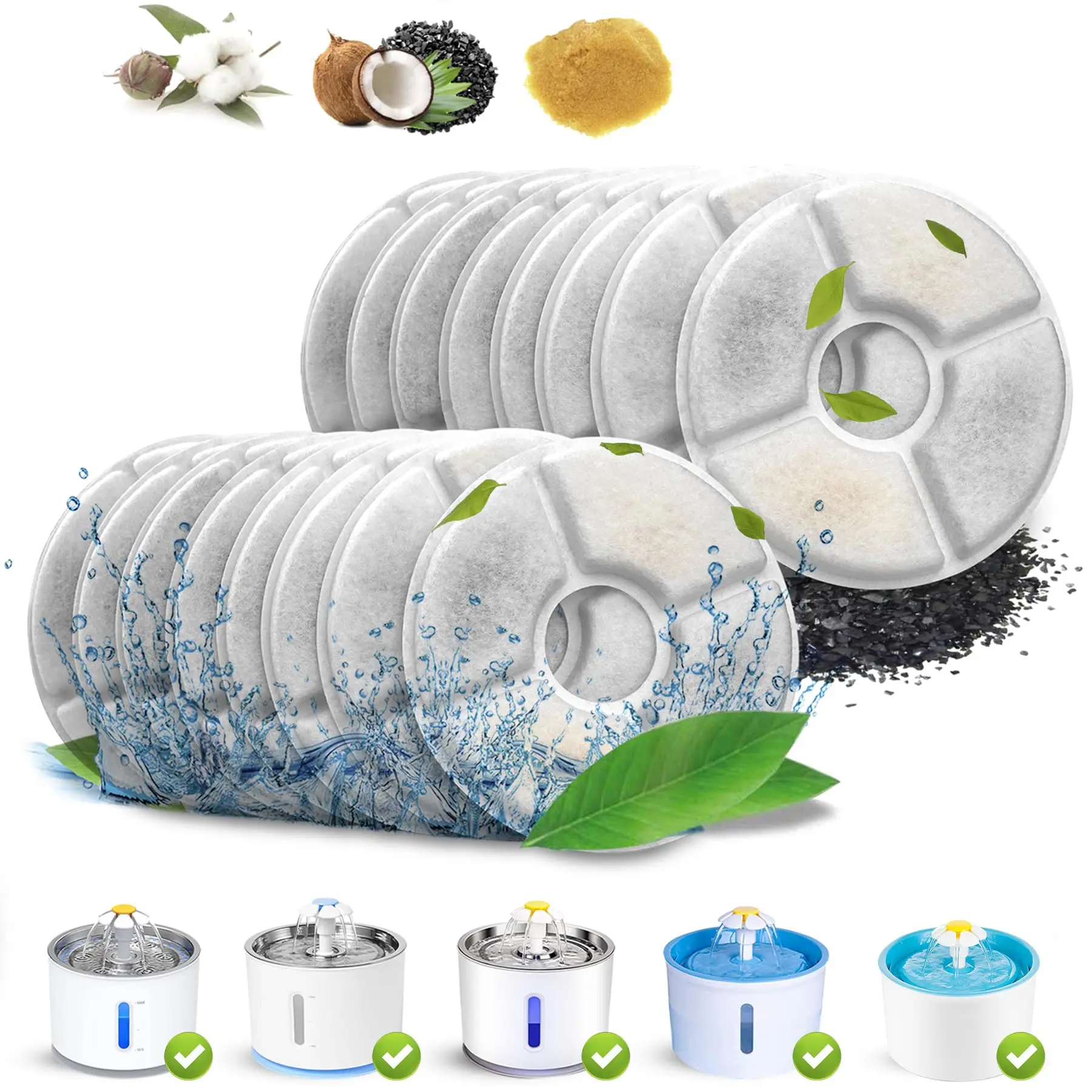 Cat Water Fountain Filter Replacement 1005010518955740