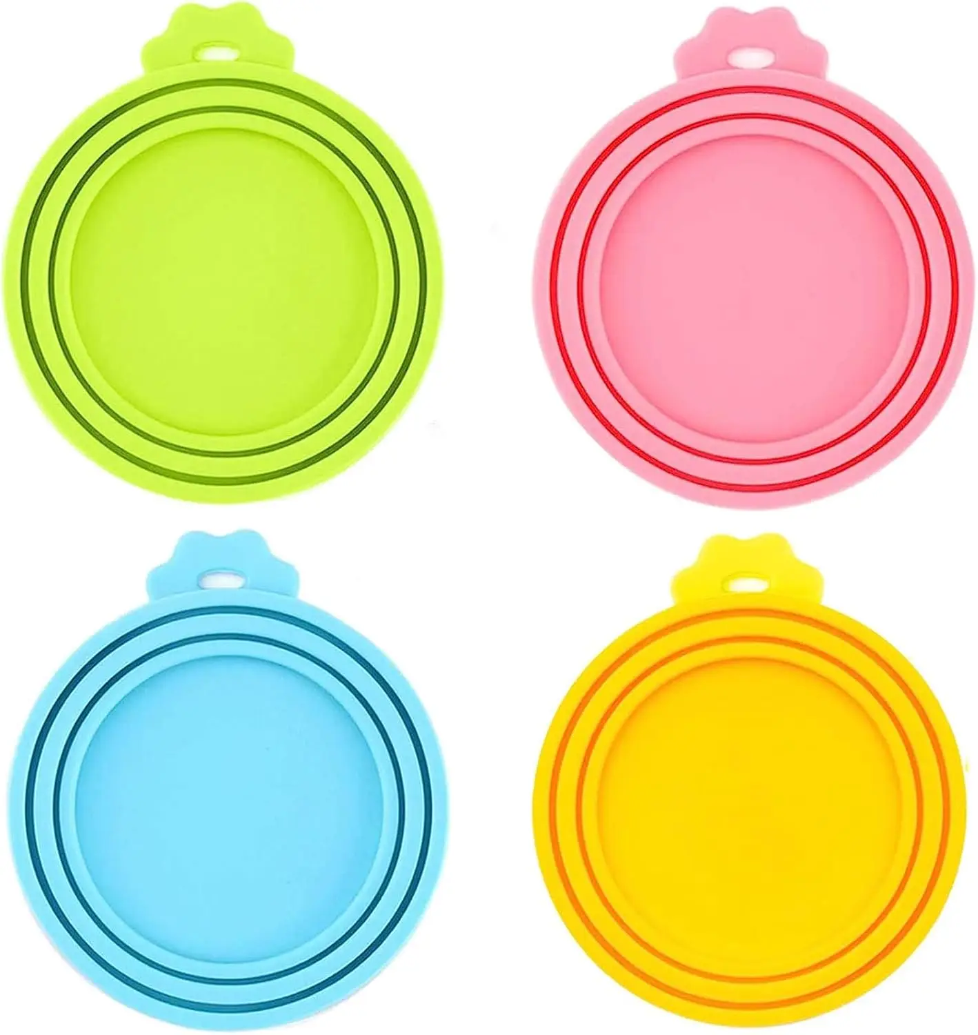 Food Can Lids Silicone Pet Food Can Covers for Dog Cat Food One Tin Cap Fit Most Standard Size Dog 1005010519498106