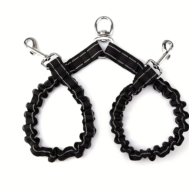 Pet Dog Double Leashes, No Tangle Dog Leash Coupler 1005010525276766