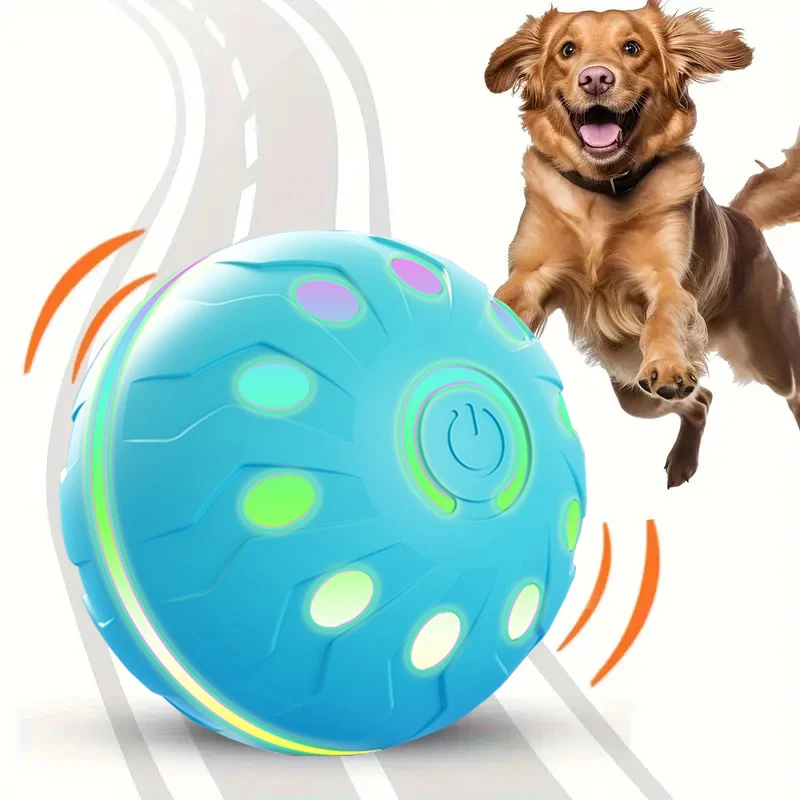 Pet Play Toy Ball, Electric Dog Ball, USB Rechargeable Dog Interactive Toy, Good Companion for Dogs 1005010527373512