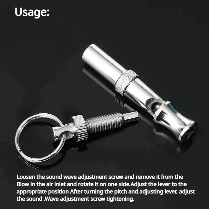 Ultrasonic Training Dog Training Whistle Stop Barking Device Flute Silent Whistle Control Tool 1005010540954797