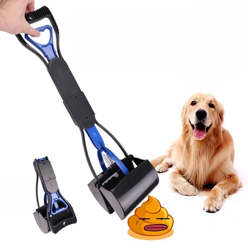Pet Poop Picker Long Handle Foldable Dog Poop Scoop Outdoor Cleaning Tool Dog Waste Cleaning 1005010541241797