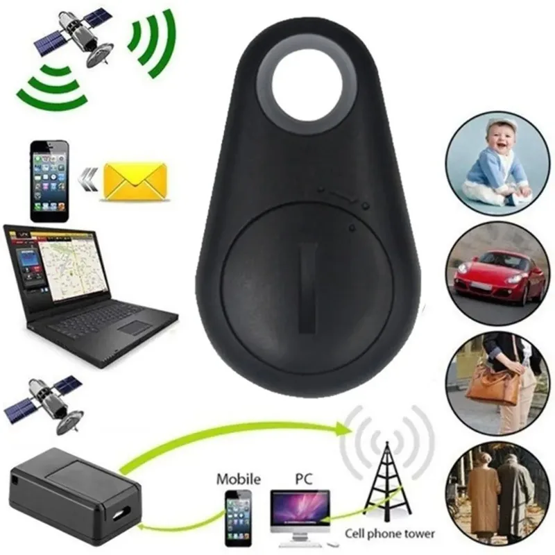 Mini Fashion Smart Dog Pets Bluetooth 4.0 GPS Tracker Anti-lost Alarm Tag Wireless Child Bag Wallet 1005010541777565