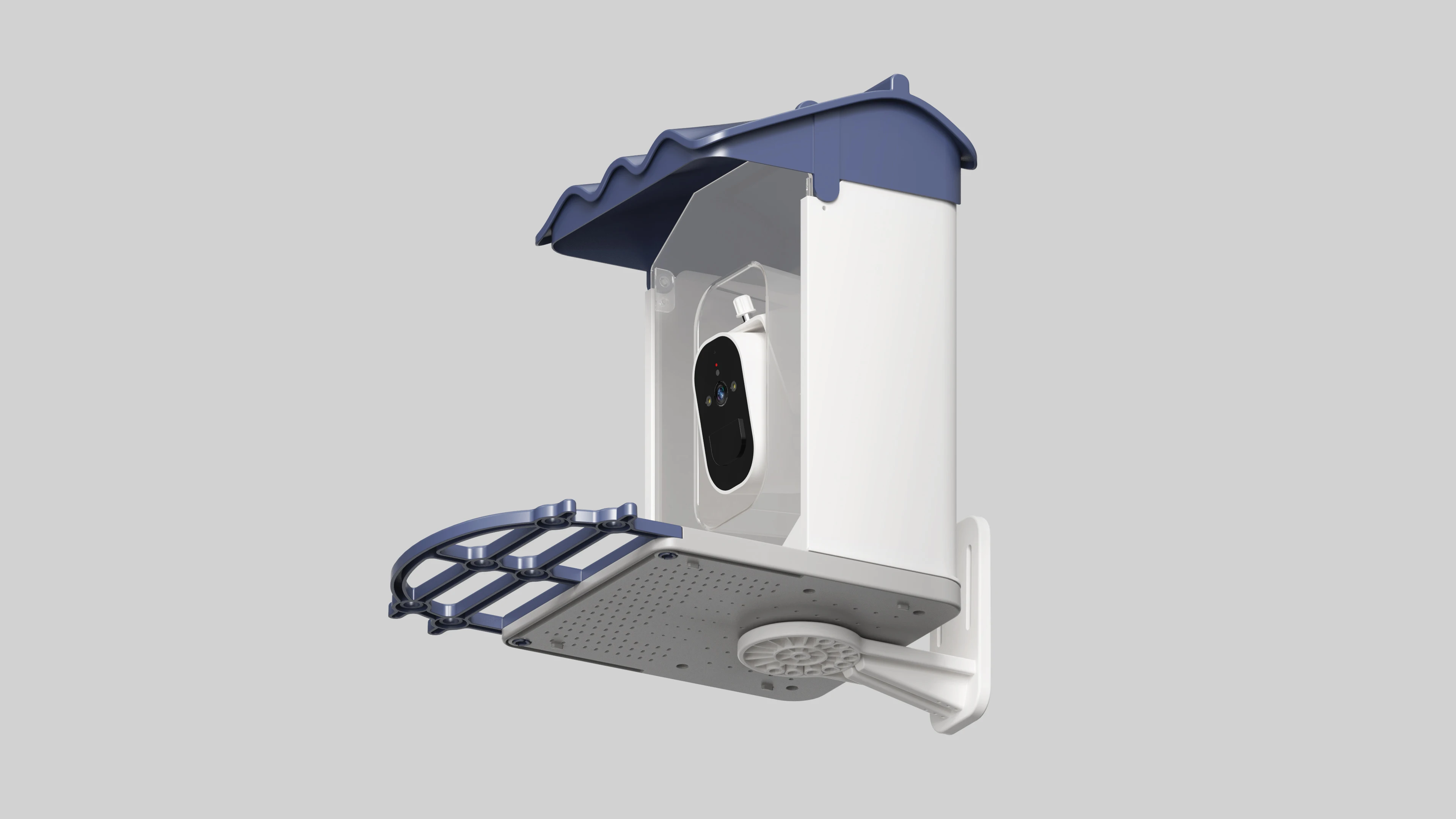 Innovative bird feeder for water and electricity separation: 2L large capacity 1005010542153647