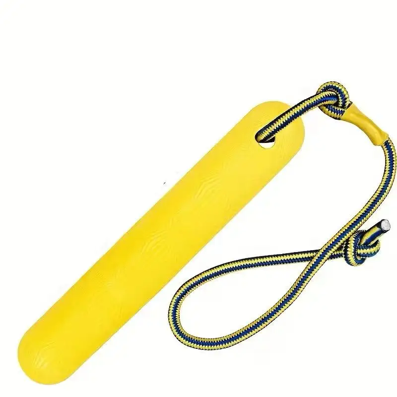 Dog Pool Float Toy with Throw Rope Dog Bumpers for Water Retrieving Puppy Training Chew Toys (24CM) 1005010545878444
