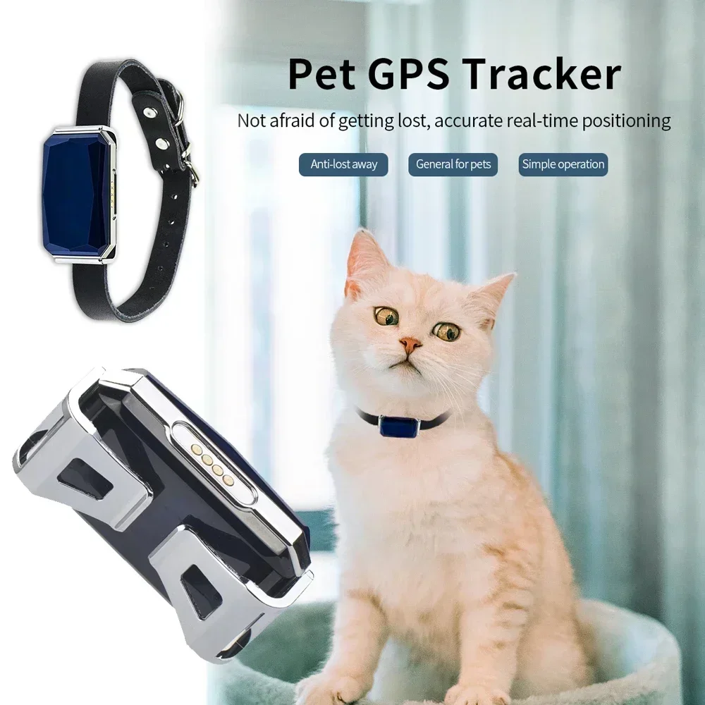 Multifunctional Pet Smart G12 GPS Tracker Mini Anti-Lost Collar Waterproof Locator Tracer Device 1005010546209243