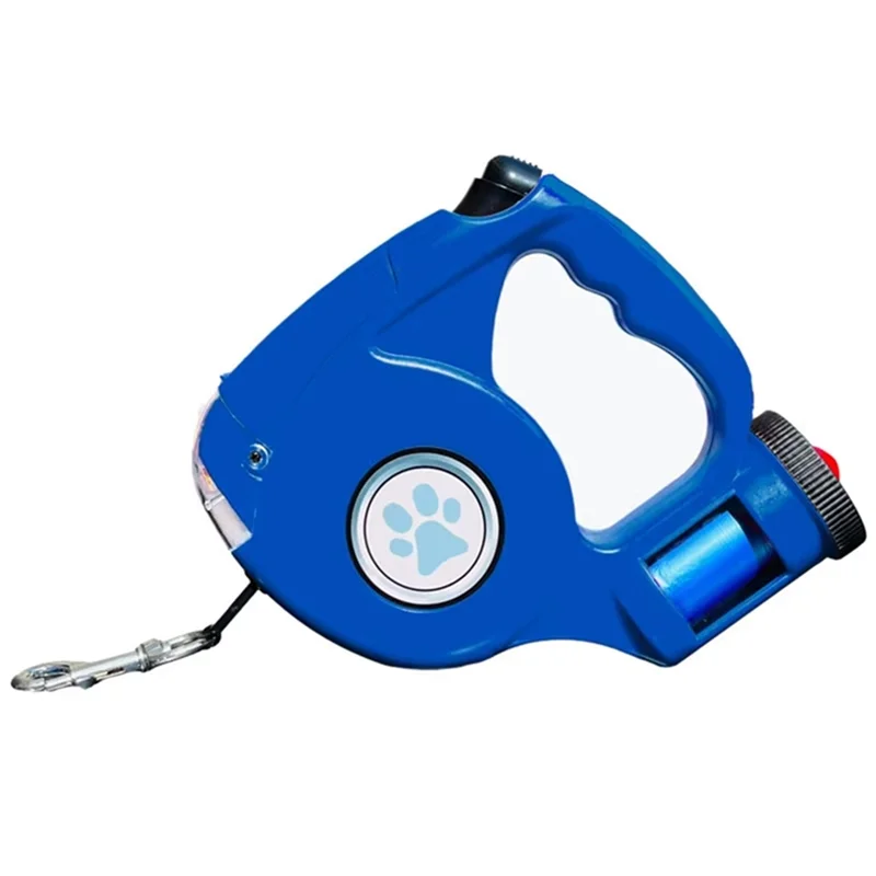 Abdr-Pet Leash 4.5M Multifunctional LED Flashlight Extendable Retractable Dog Lead Animal Outdoor 1005010547711030