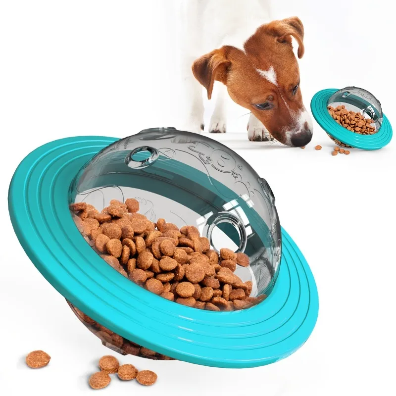 Interactive Design Dog Ball Toys Food Dispensing Pet Slow Feeder Ball Dog Enrichment Toys Dogs IQ 1005010558029739
