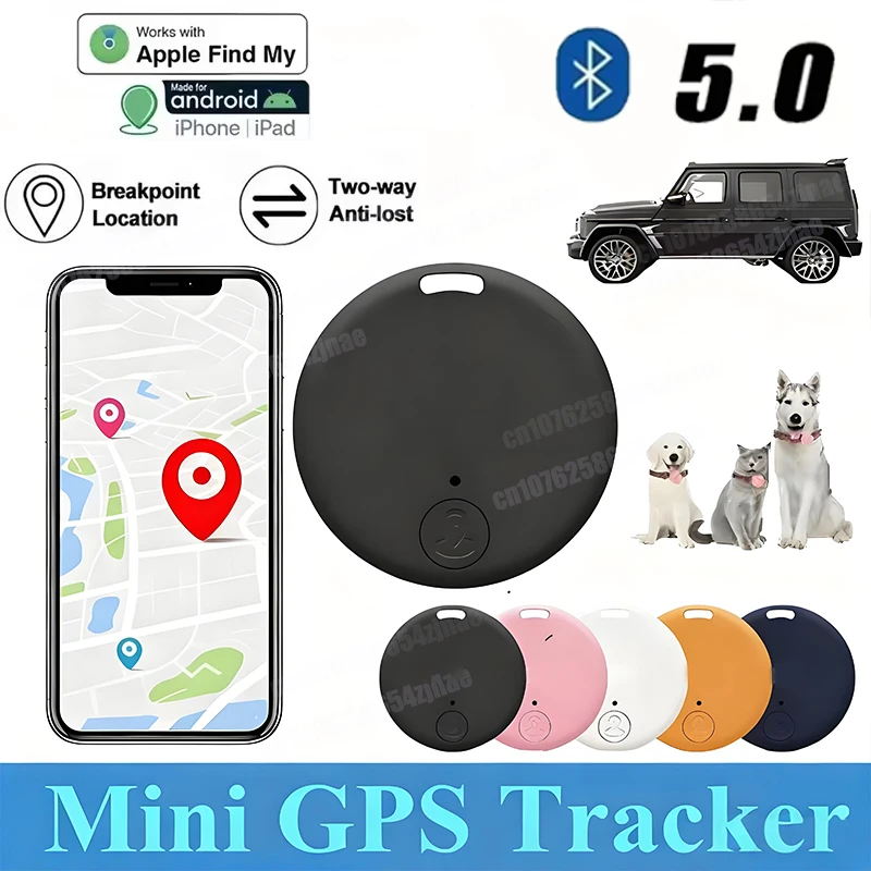 New Mini GPS Tracker Bluetooth 5.0 Anti-Lost GPS Device Car Tracking IOS Android Smart Finder 1005010559107560