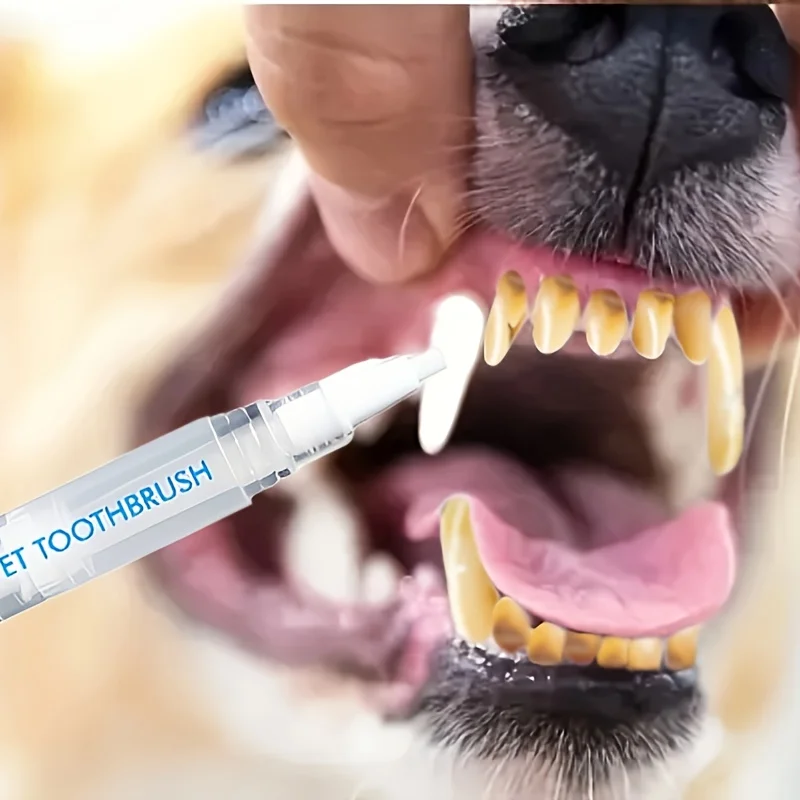 Pet Dental Cleaning Pen, No Brush Needed, Plant-Based Plaque & Tartar Remover 1005010564501777