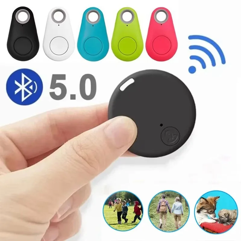 Mini Fashion Smart Dog Pet Bluetooth GPS Tracker Anti-Lost Device Alarm Tag Wireless Child Wallet 1005010569282293