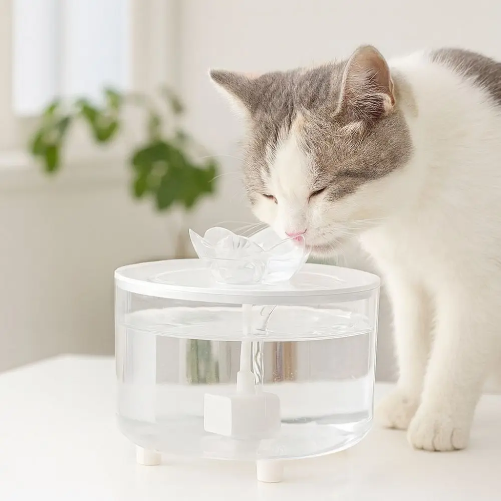 Automatic Cat Water Fountain USB Powered Low-Noise Dog Drinking Bowl Electric Detachable Pet 1005010572516169