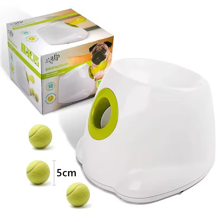 Dropshipping P1 AFP Interactive Automatic Dog Ball Launcher 5cm Tennis Ball Fetch Training Pet Dog 1005010578316476
