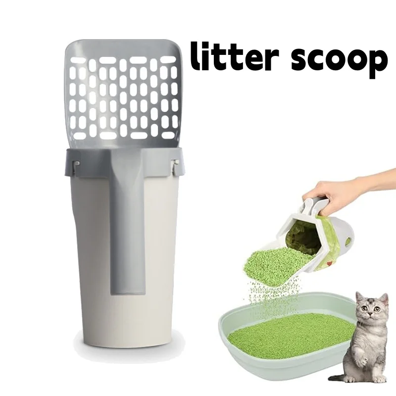 Cat Litter Shovel Scoop For Pet Filter Clean Toilet Garbage Picker Cat Supplies Accessory Cat 1005010578555436