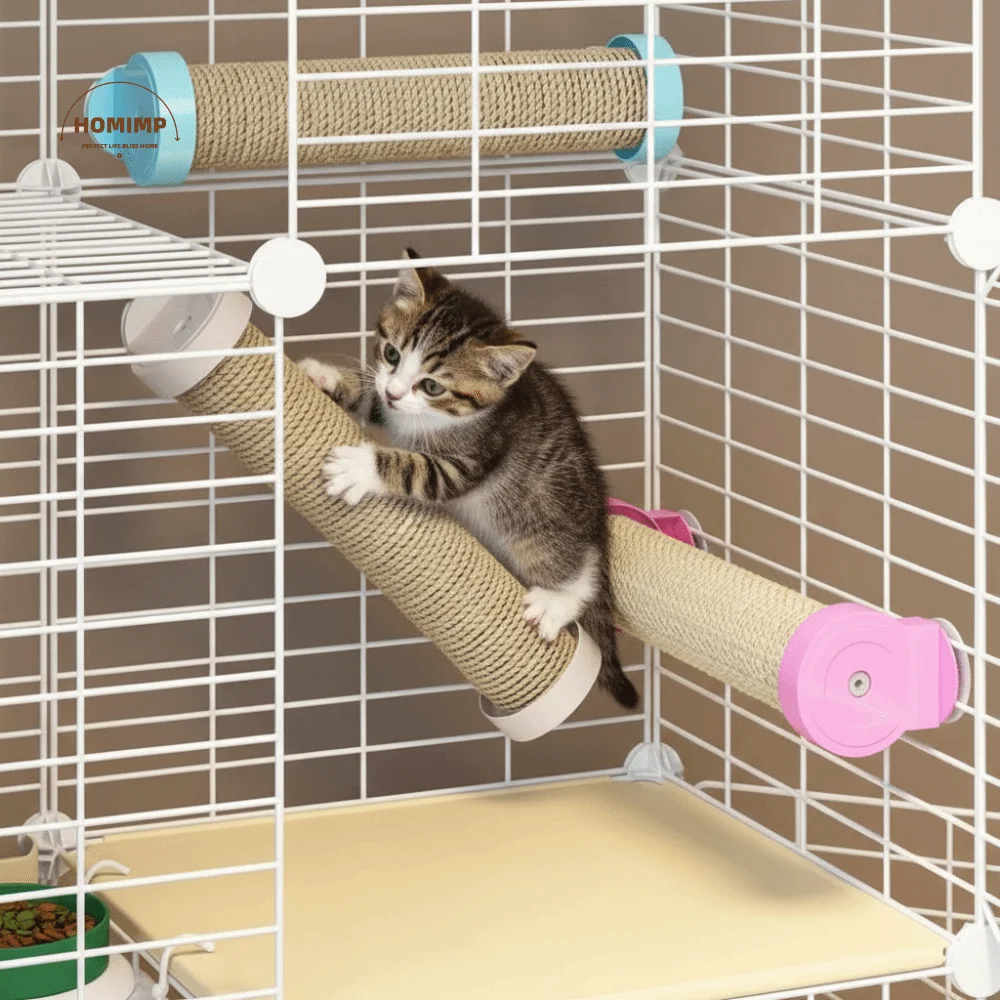 Cage Mounted Cat Scratching Post Replaceable Non-Debris Hanging Scratcher Scratch Resistant 1005010581162150