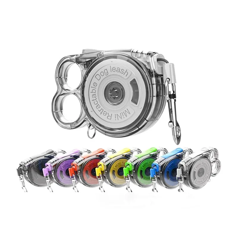 Automatic Retractable Small Dog Leash 3m Ultralight Portable Nylon with Locking Alloy Clip for 1005010582676004