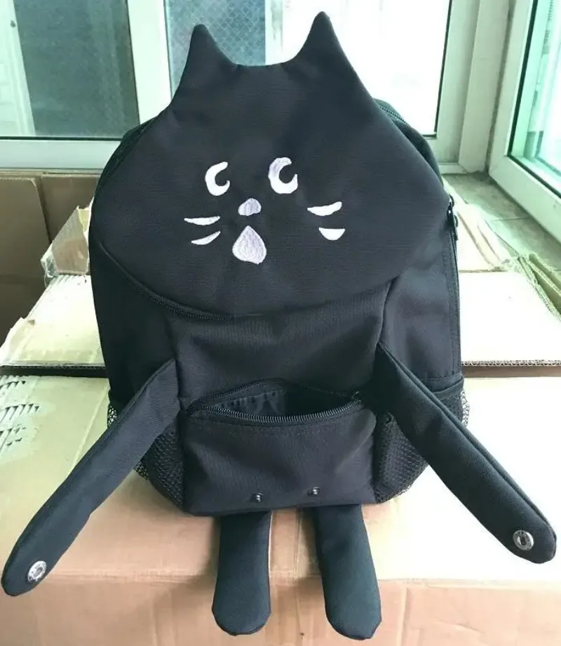 Cute Cat Print Mochila Kawaii Portable Lightweighte Bag Fashionable Mochilas Mujer Young Bolsas 1005010594930381
