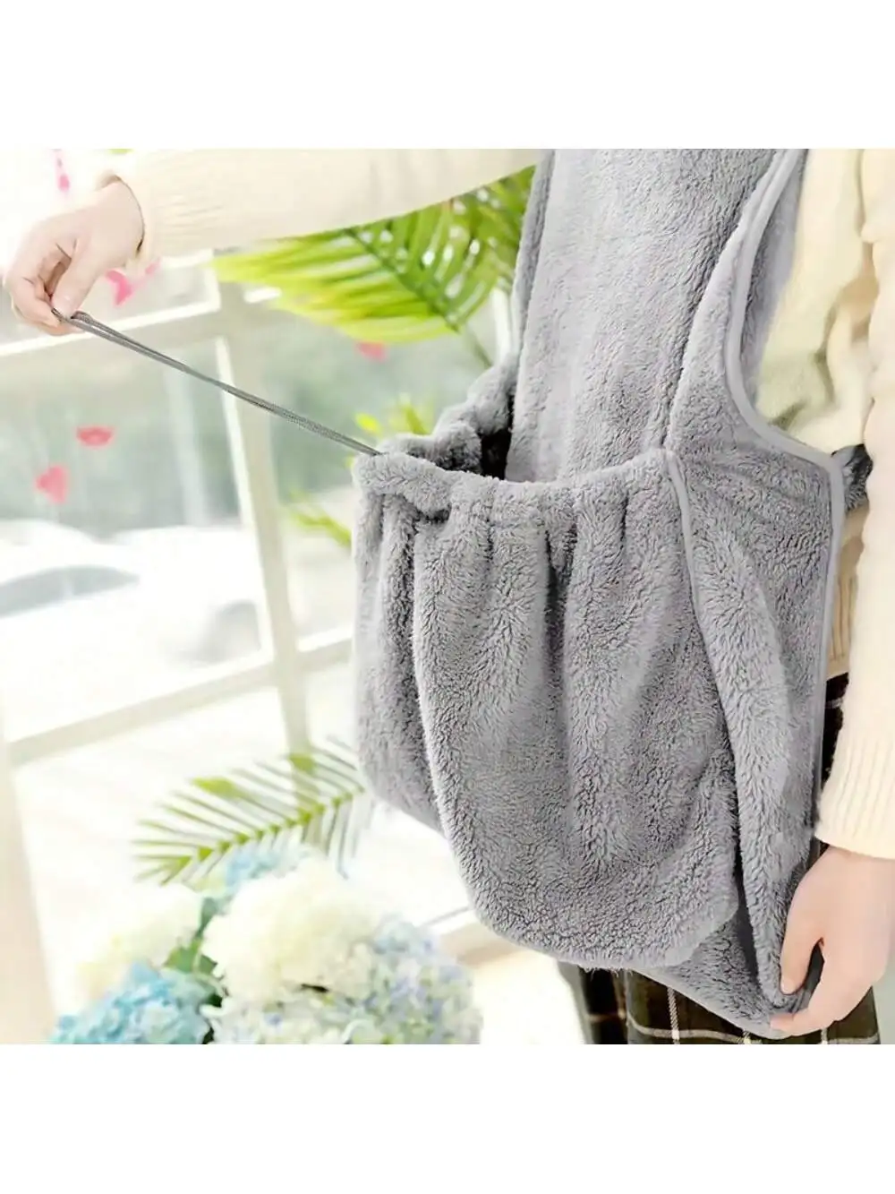 Cozy Cat Carrier] Stylish Machine Washable Polyester Cozy Cat Carrier Apron 1005010597358611
