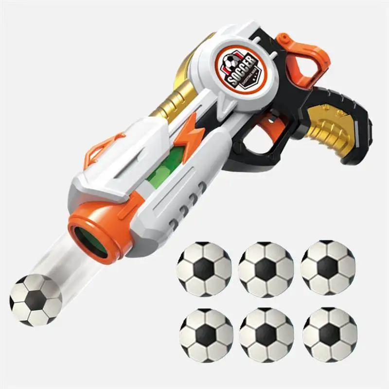 Soft Foam Ball Launcher Toy for Pets Kids Bouncing Soccer Shooter with Safe Elastic Technology Cat 1005010597628763