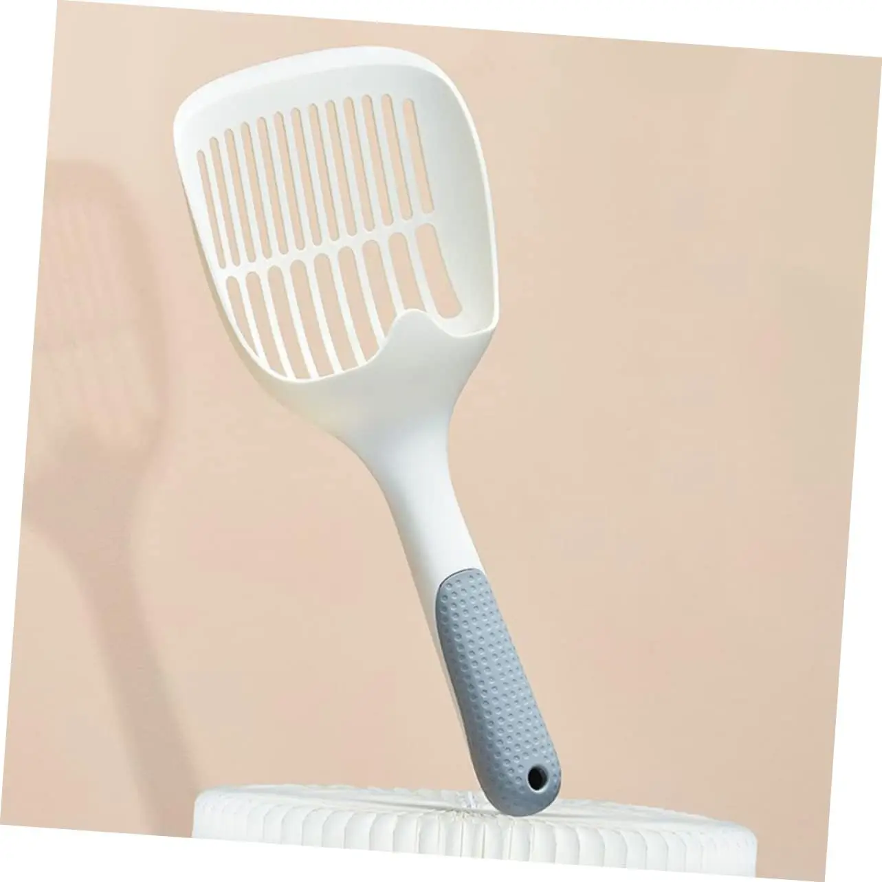 Cat Litter Scoop with Graduated Sifting Holes, Long Handle for Effortless Cleaning Durable Ergonomic 1005010610744256
