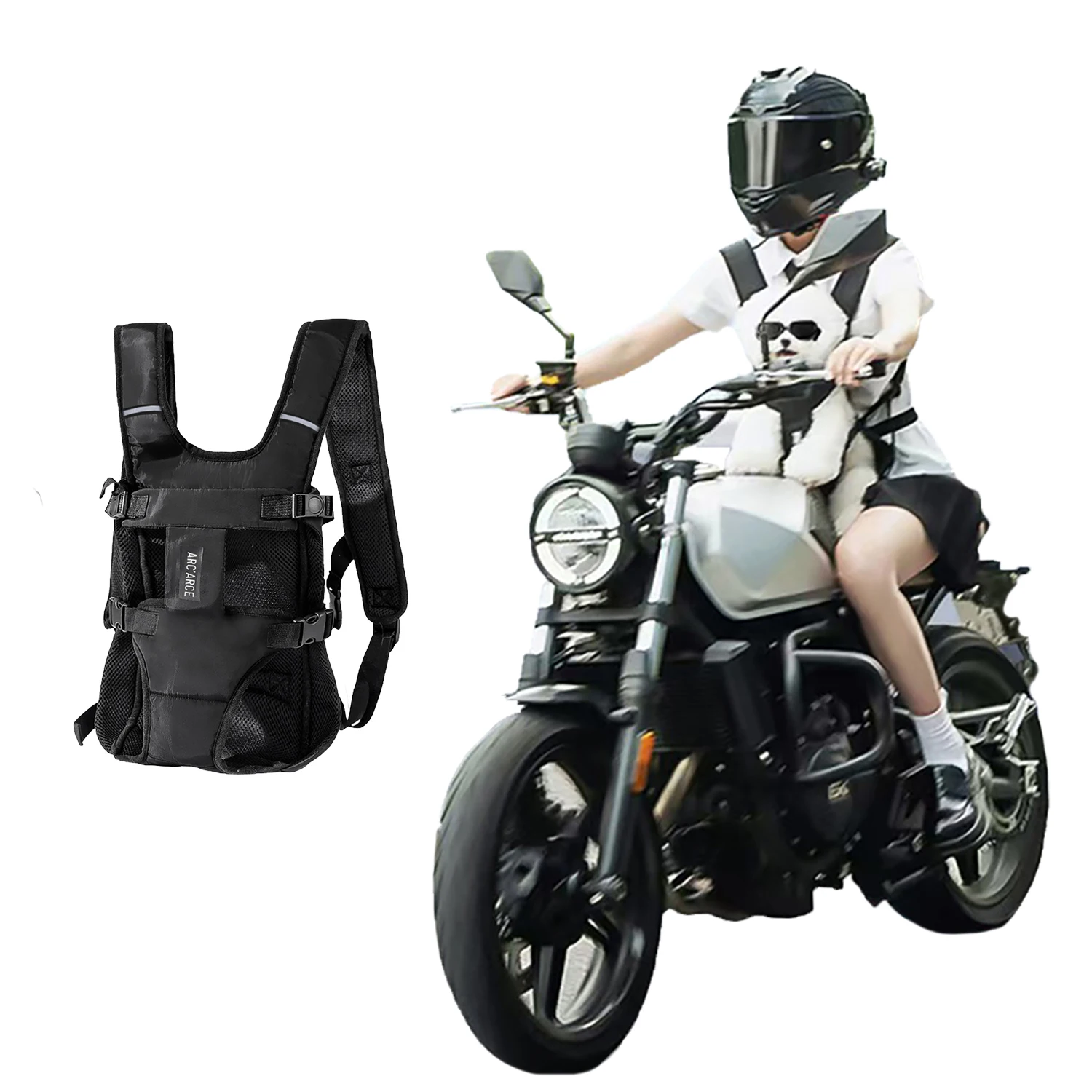 Pet Backpack Cat Carrier Portable Outdoor Dog Carrier Chest Strap for Dogs and Cats 1005010616731887