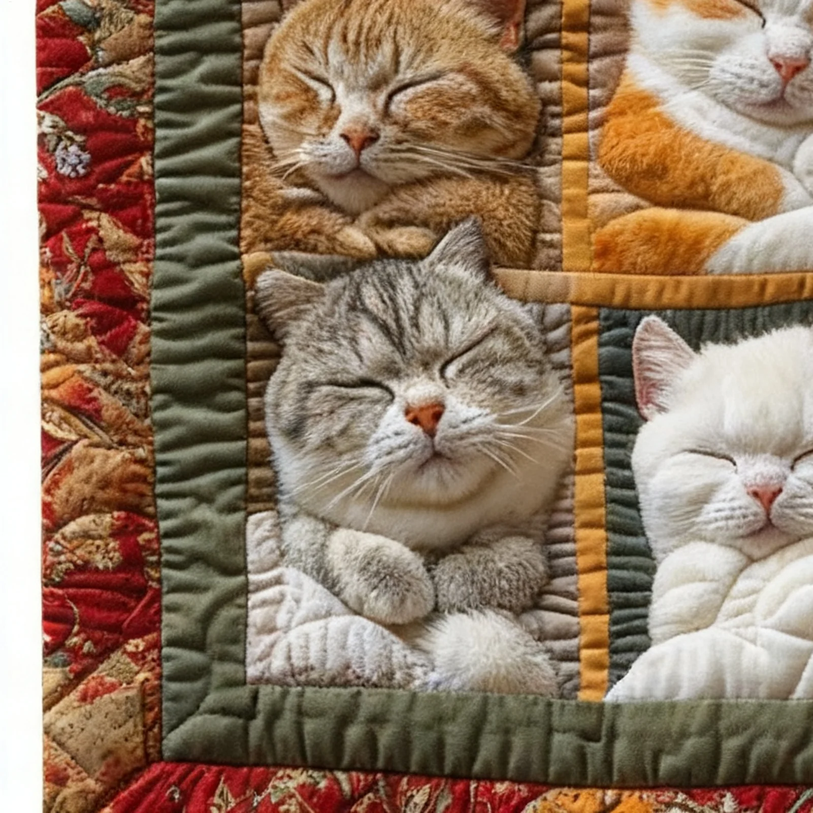 Sofa Blankets Adorable Warm Cat Print Pattern Flannel Throw Blankets for Sofa Couch Living Room 1005010623783777