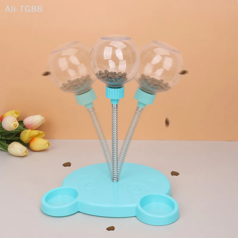 Funny Creative Pet Cat Puzzle Food Leaking Ball Toy Dog Interactive Treat Slow Feeder Supplies 1005010635522946