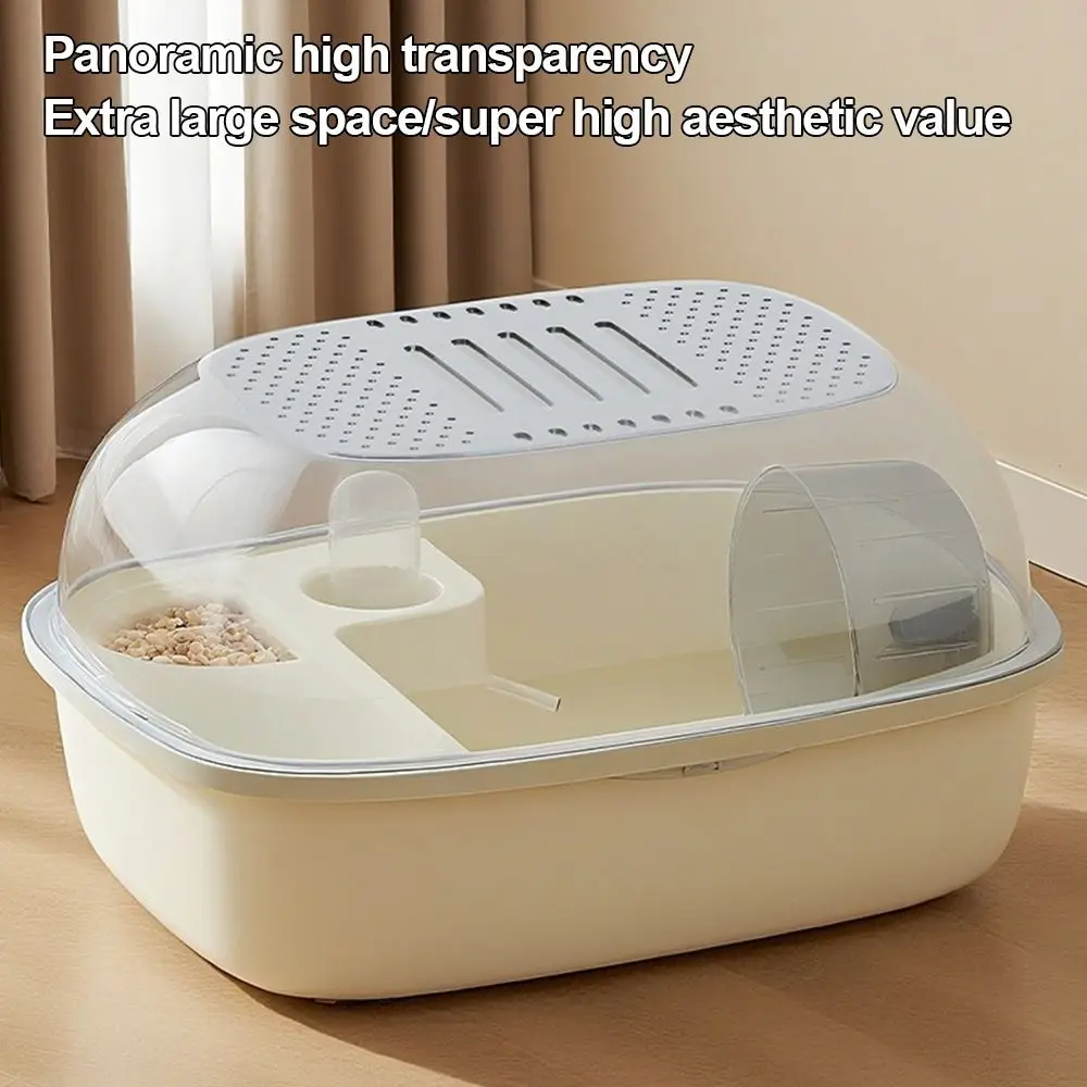 Fashion Large Space Hamster Cage Sturdy Breathable Small Animal Carrying Cage Easy Clean 1005010636257178